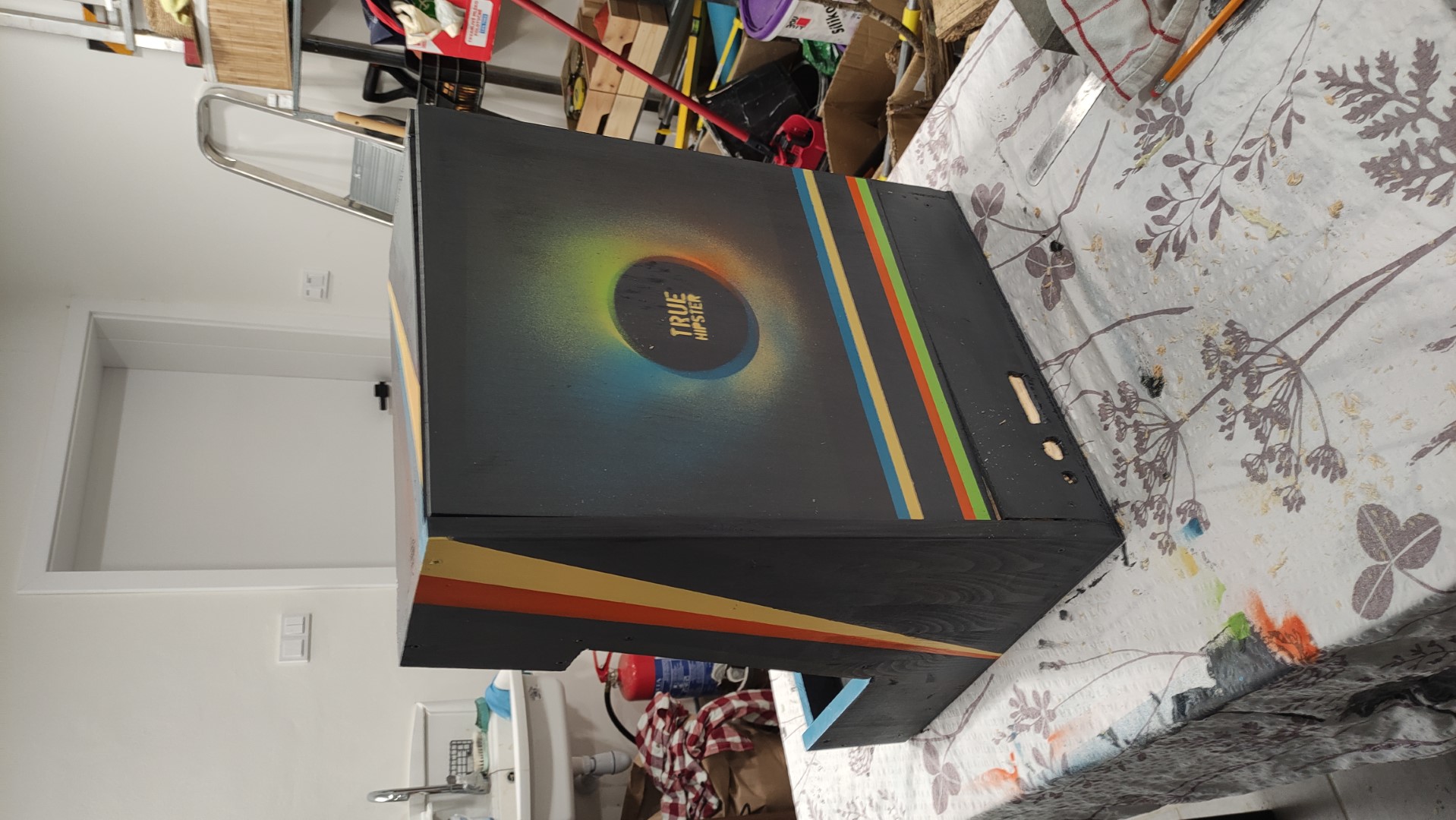 Bartop Arcade Cabinet DIY Spray Paint