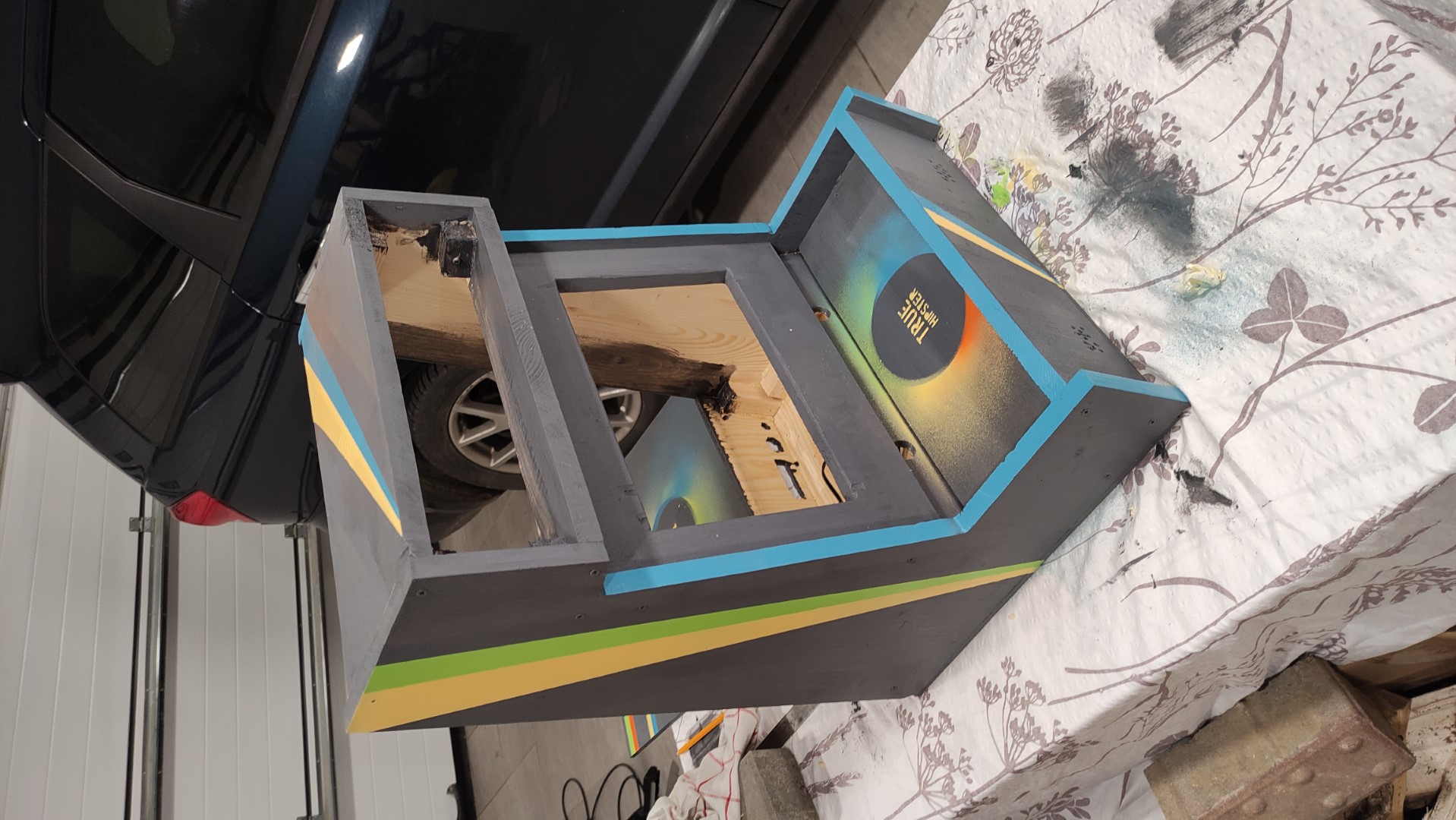 Bartop Arcade Cabinet DIY Spray Paint