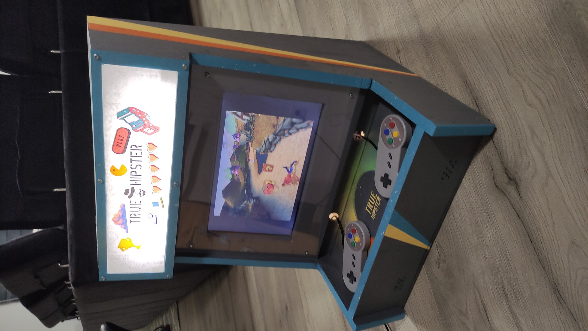 Bartop Arcade Cabinet DIY Internal - Retropie