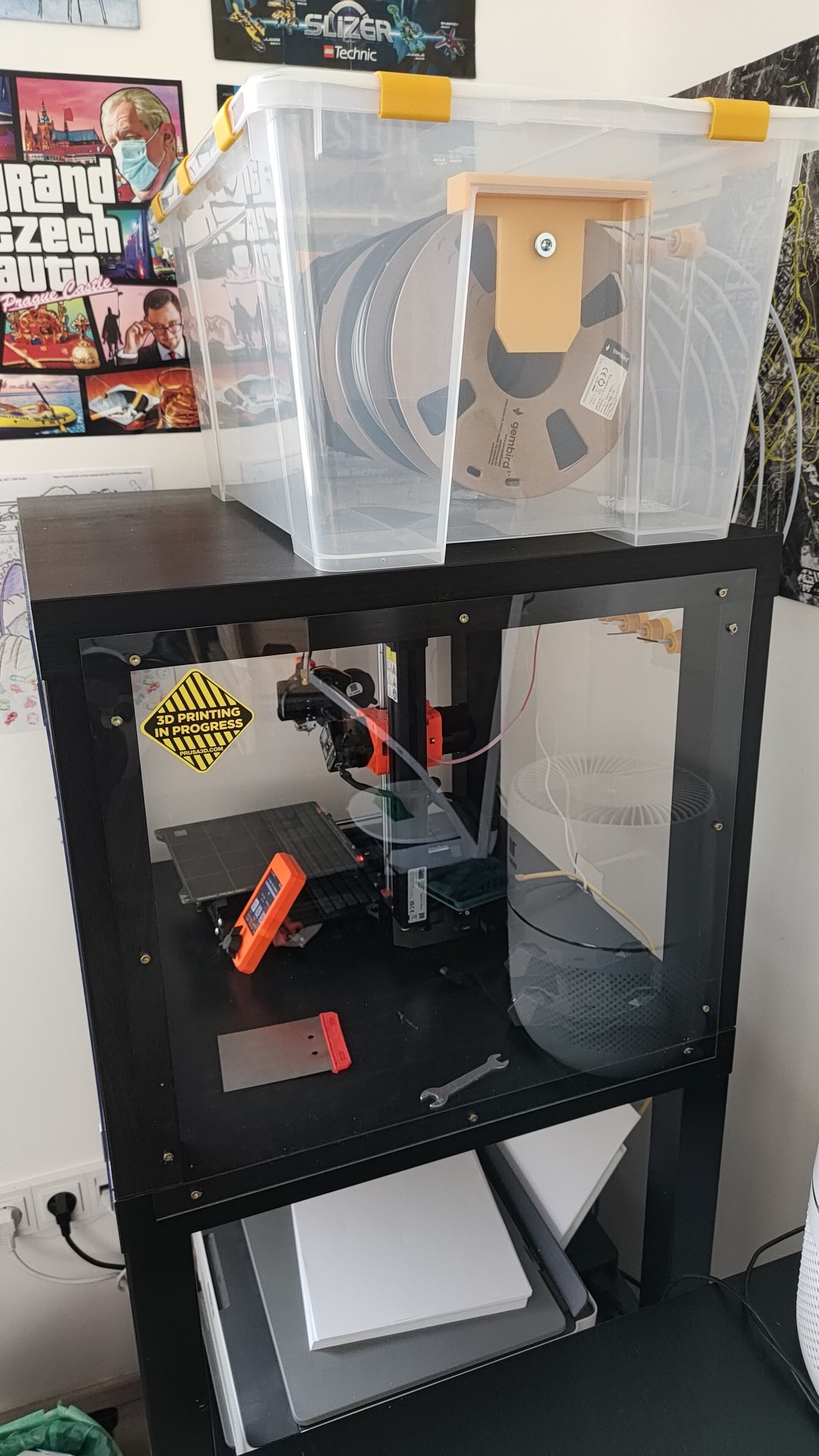 Printer Prusa Mini and Drybox in LACKs