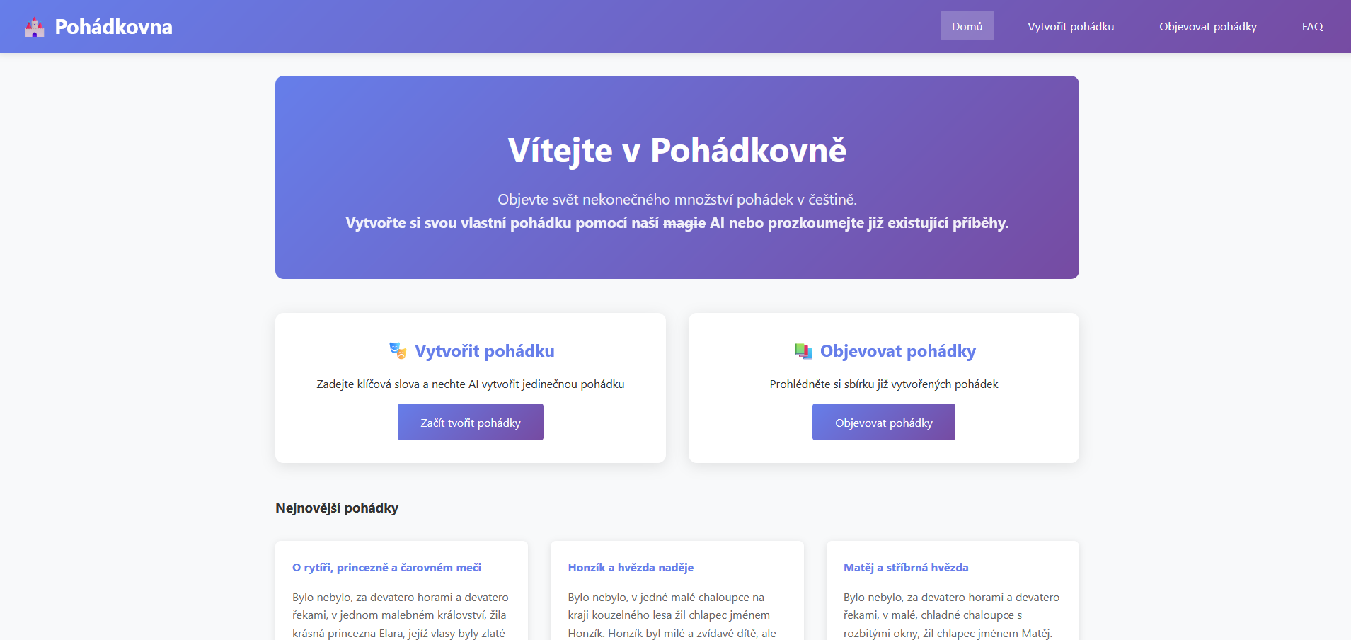 Pohádkovna Screenshot